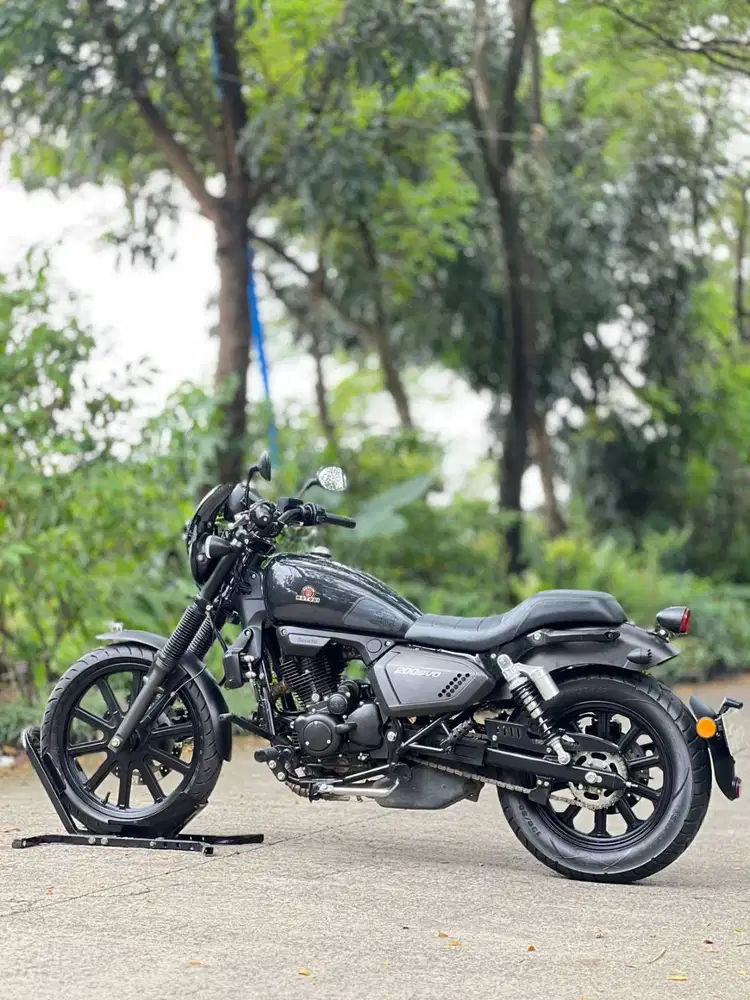 BENELLI MOTOBI EVO 200 BLACK 2024 KM 4K PAJAK ON RASA BARU