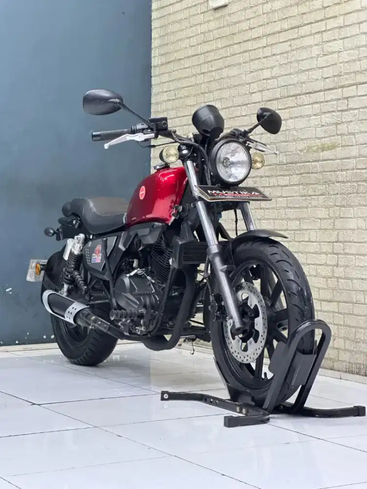 READY CRUISER HARGA TERJANGKAU‼️BENELLI MOTOBI EVO 200 TH2018 ODO 16RB