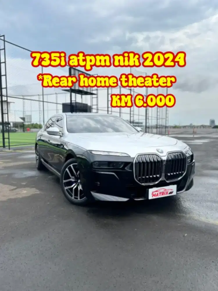 BMW 735i atpm AT Matic 2025 nik 2024
