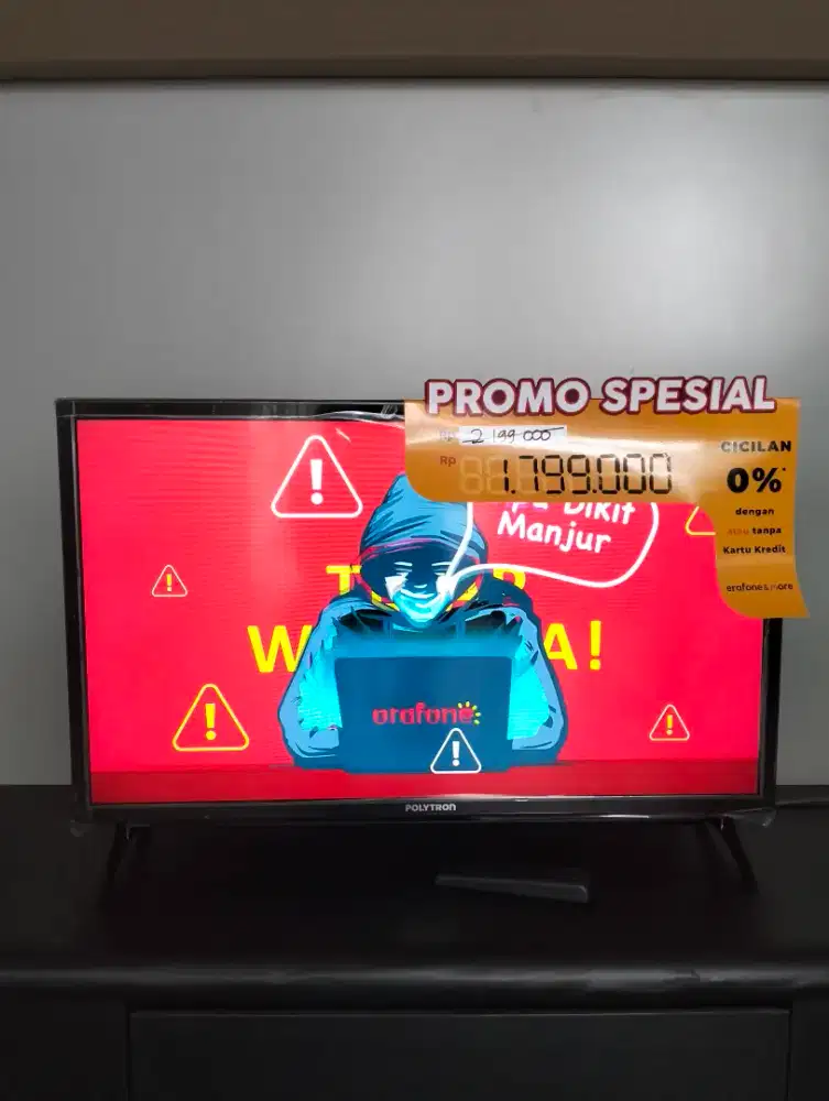 Polytron TV 32inc cicilan tanpa Dp Syarat hanya KTP bunga ringan