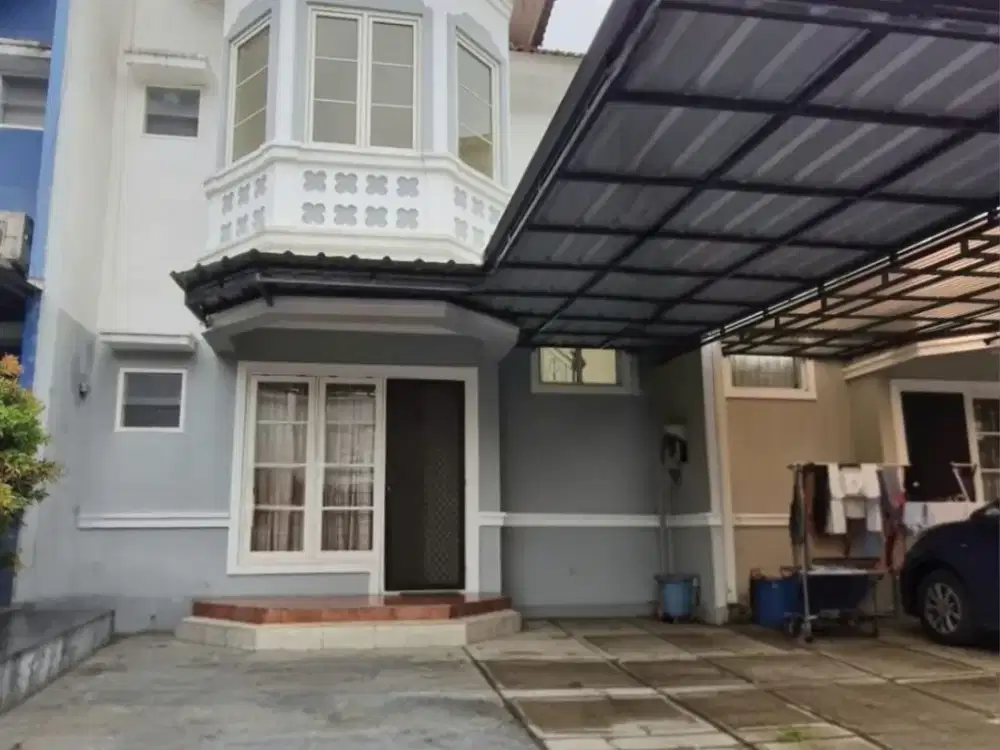Disewakan Rumah Siap Huni di Kawasan Cluster BSD Dekat Stasiun Rawa Buntu, Tol & Eka Hospital