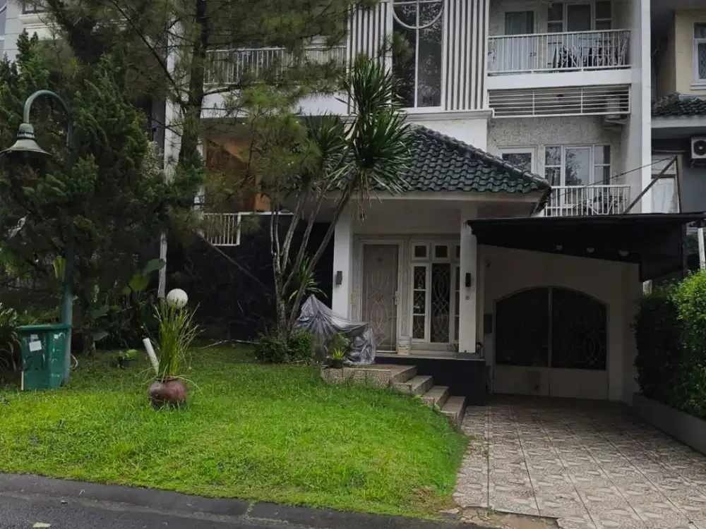 Dijual Rumah View Gunung - Sentul City Bogor - SIAP HUNI - Cluster Bukit Golf Hijau
