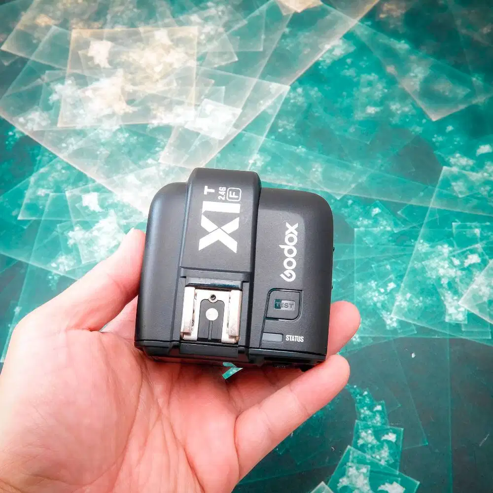 Trigger Godox X1T for Fujifilm. Fullset Mulus. X1TF X1T F