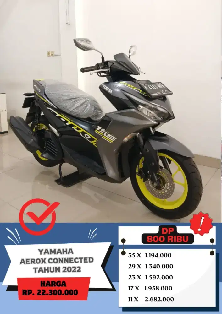 Yamaha Aerox Connected Tahun 2022