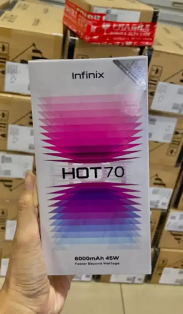 Infinix Hot 70 6/256GB garansi resmi infinix 1 tahun bisa COD/Cicilan
