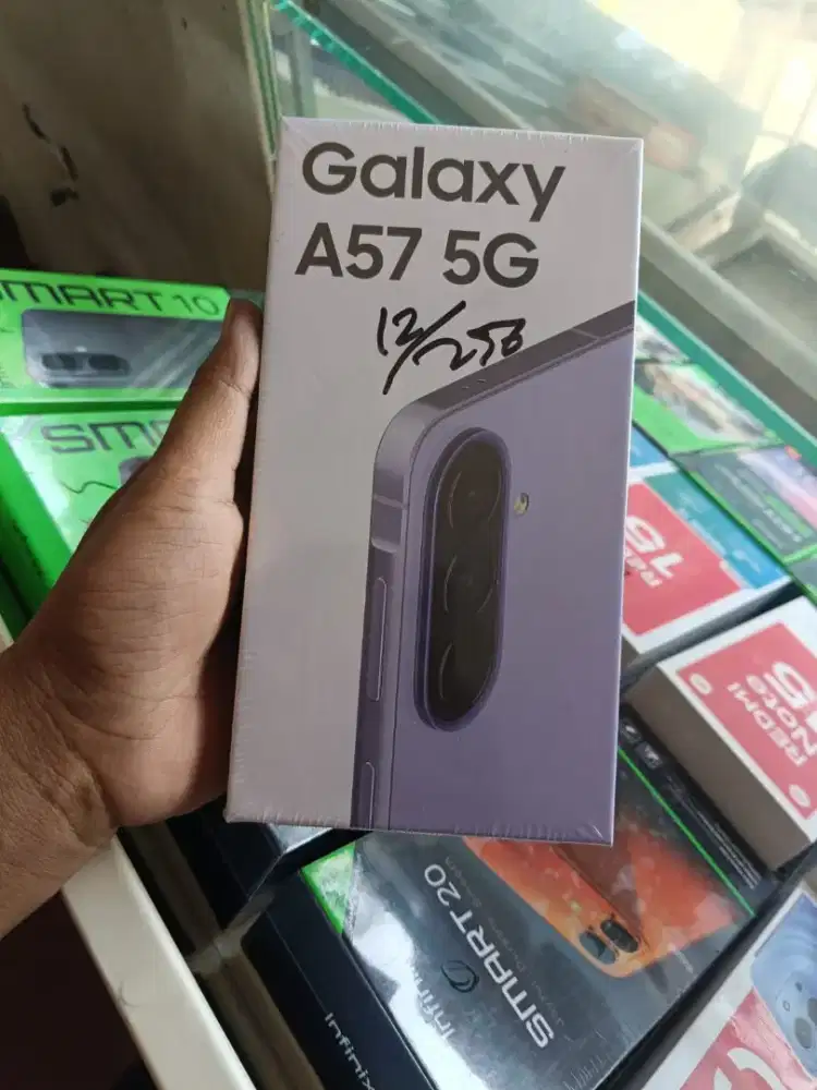 New Samsung galaxy A57 ram12/256 garansi resmi 1 tahun