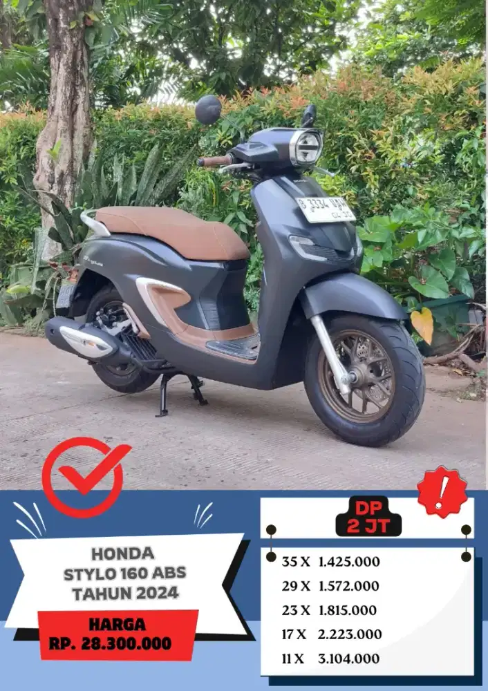Honda Stylo 160 ABS Tahun 2024