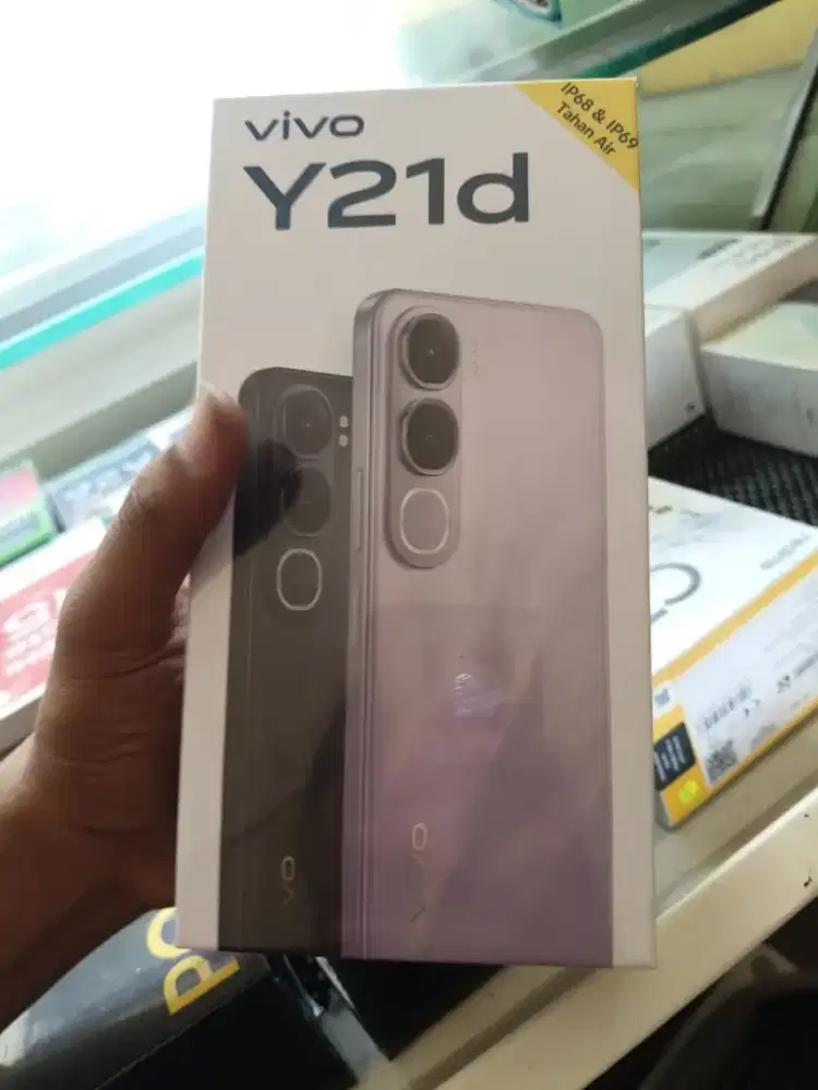 New Vivo y21d ram4/128 garansi resmi 1 tahun