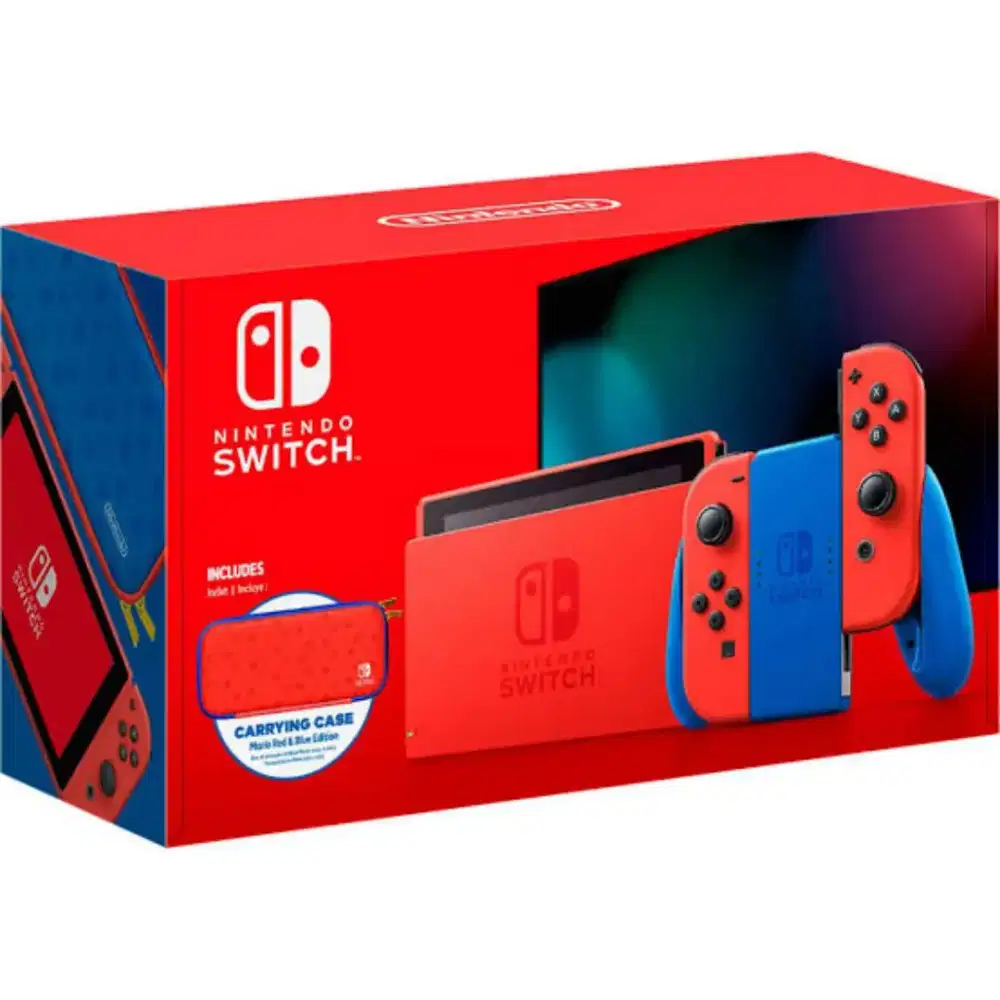 Nintendo switch v2 mario edition