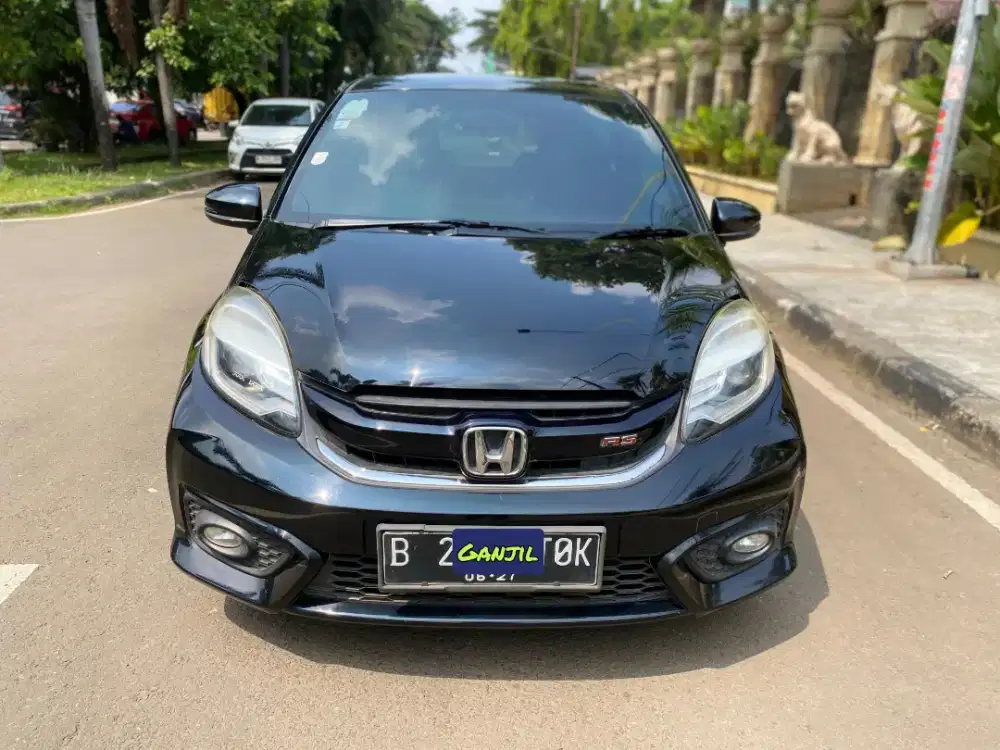 Brio RS Manual 2017 Hitam Mulus Terawat Siap Pakai