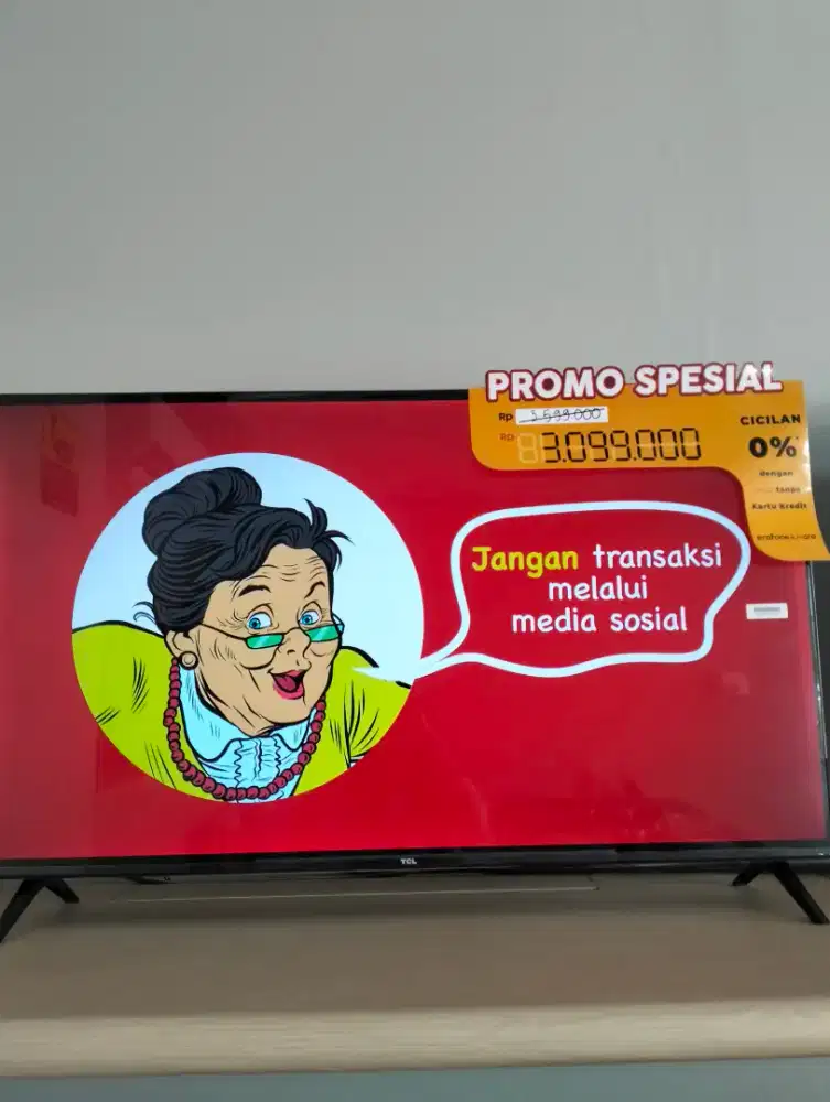 TCL PROMO SPESIAL tv cicilan tanpa Dp Syarat hanya KTP