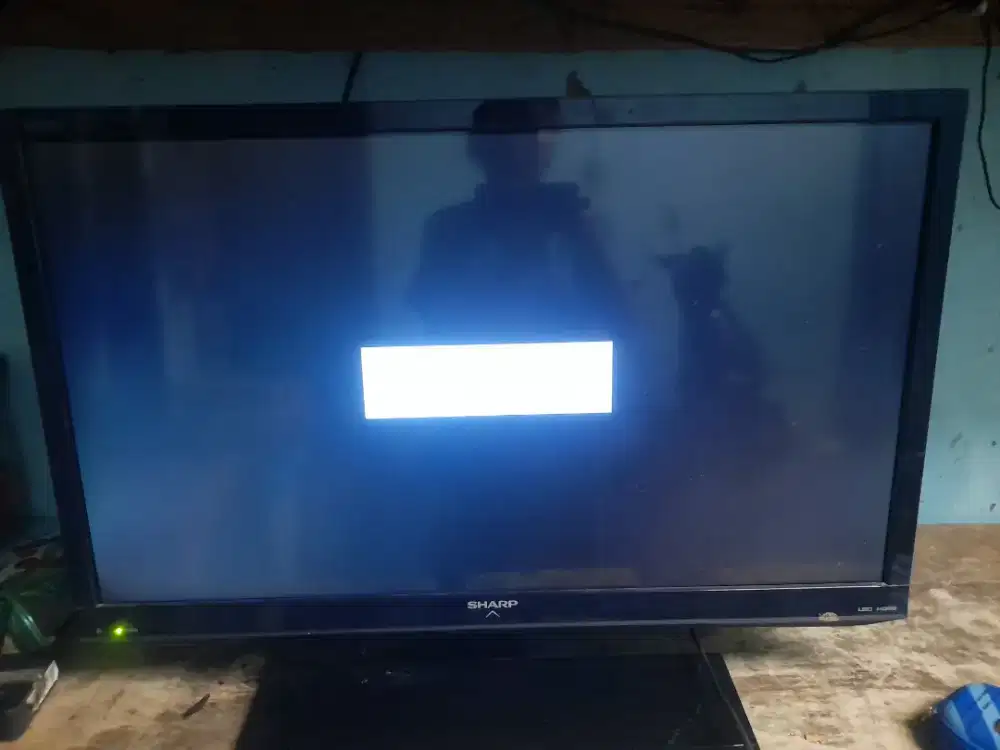 Tv LED Sharp 32in siaran Analog normal