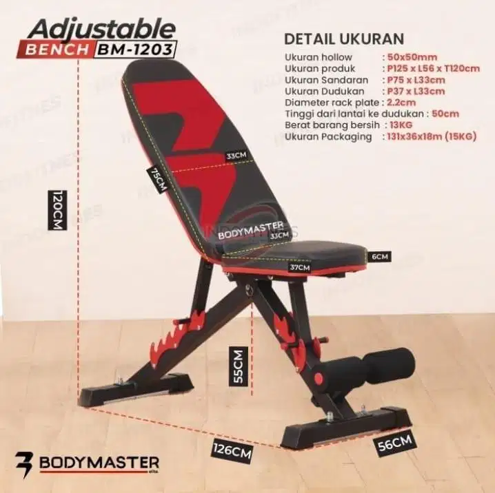ADJUSTABLE BENCH BM-1203