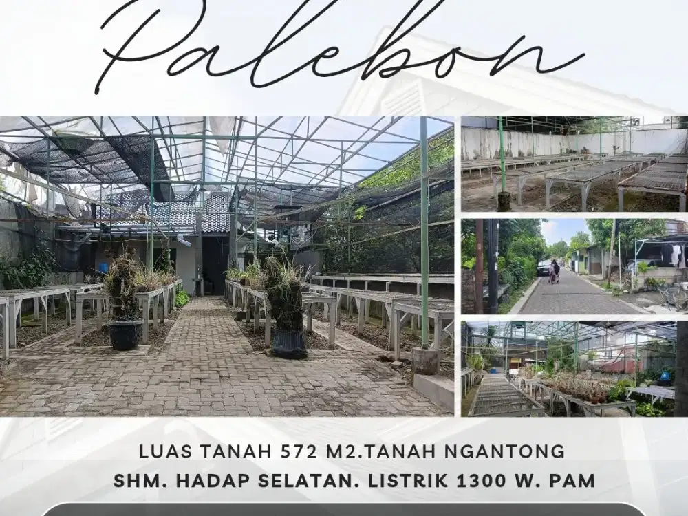 Tanah dan Bangunan Cocok Untuk Dibangun Ulang Sebagai Kos Atau Kantor Palebon Pedurungan