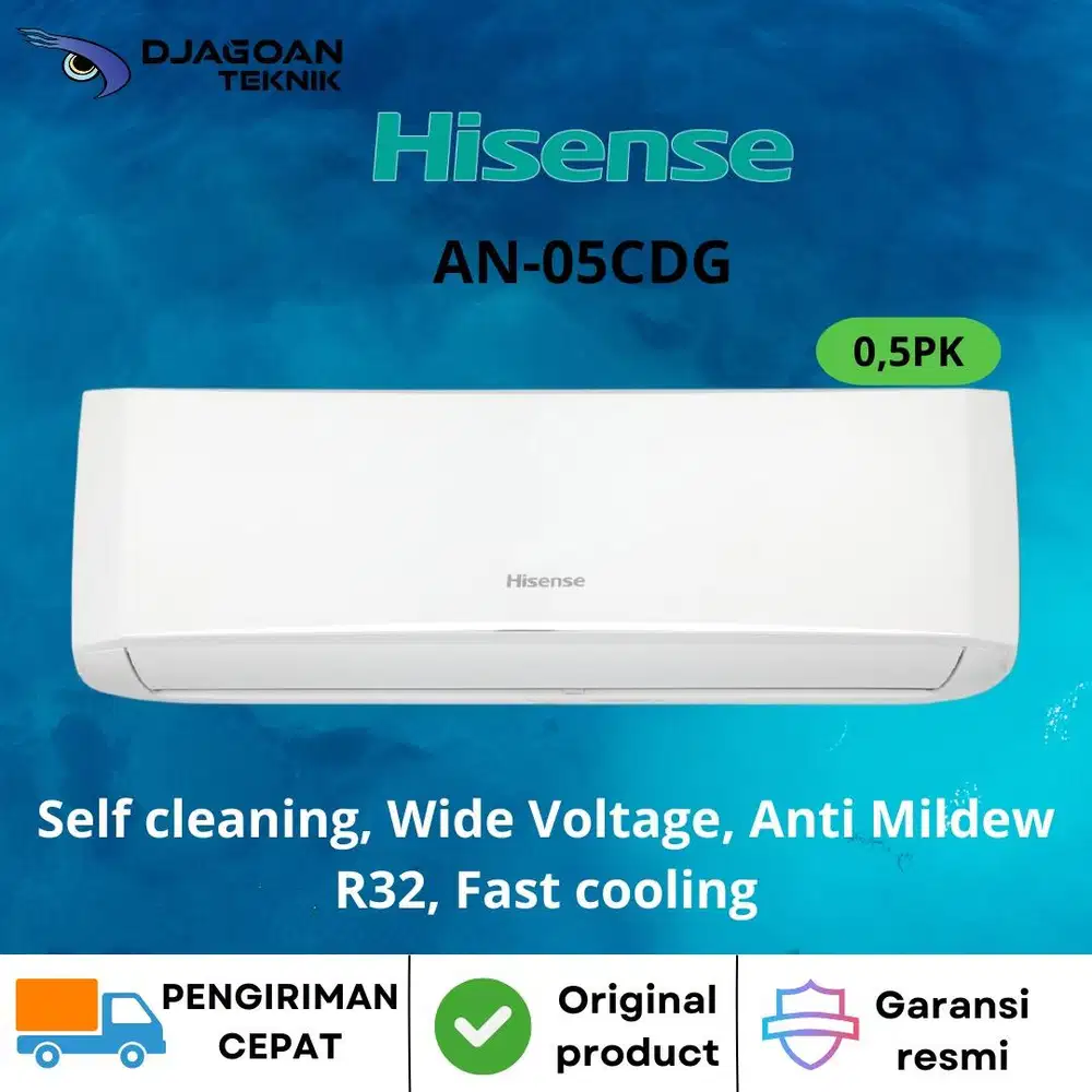 AC HISENSE 1/2PK AN05CDG
