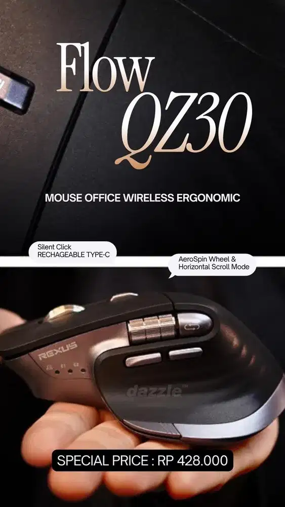 Rexus flow QZ30 mouse wireless
