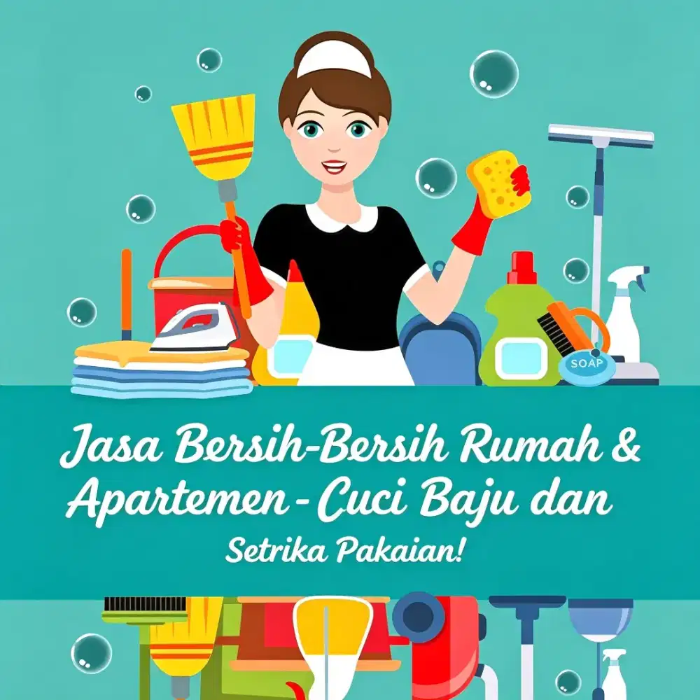 Jasa bersih2 rumah pangilan rumah dan apartemen