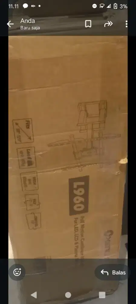 Braket TV dinding L960