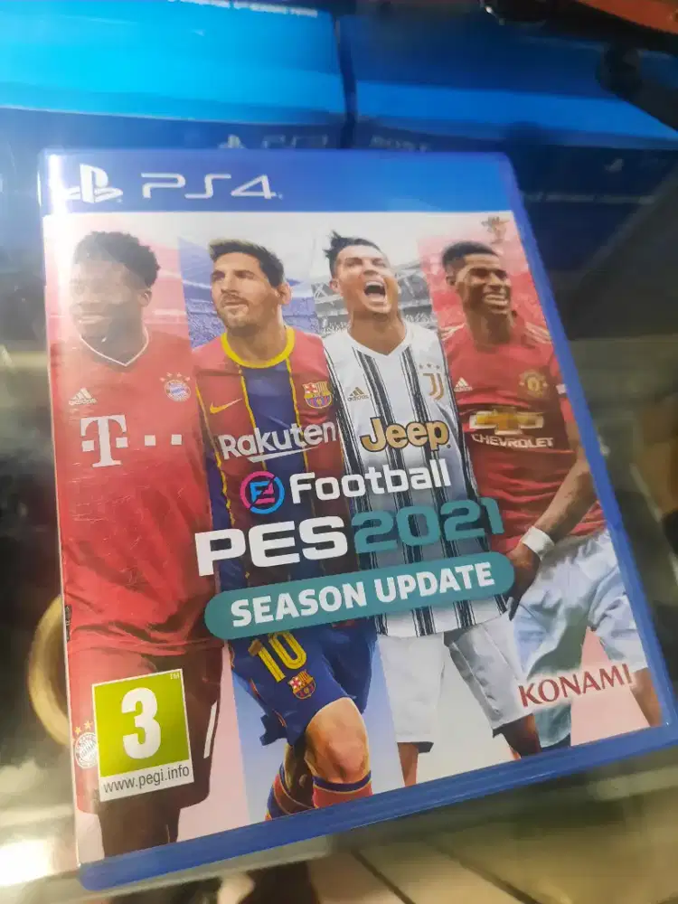 PES 2021 PS4 BLURAY DISC
