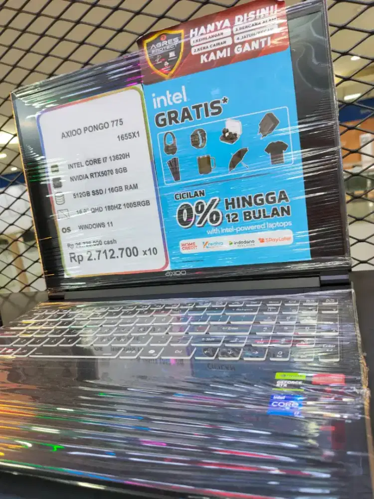 AXIOO PONGO 775|INTEL CORE I7|16GB/512GB