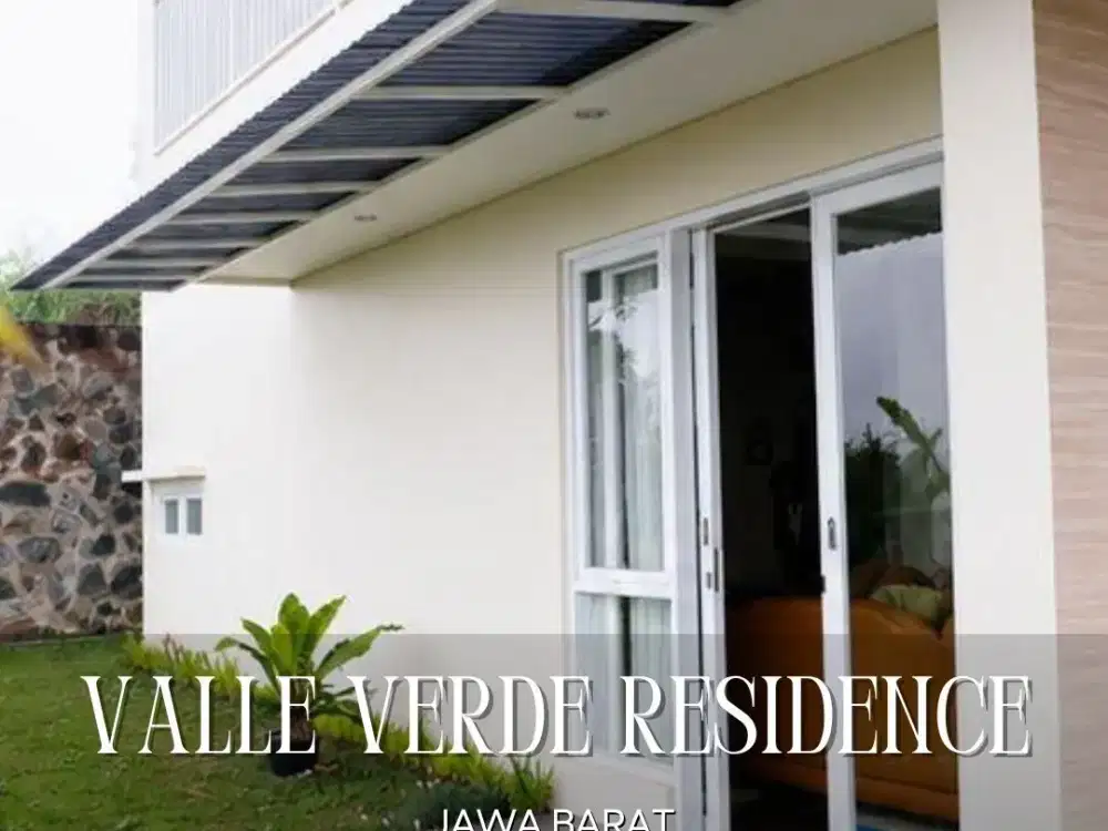 DIJUAL CEPAT NEGO SAMPAI DEAL PREMIUM VILLA DI VALLE VERDE RESIDENCE BANDUNG BARAT