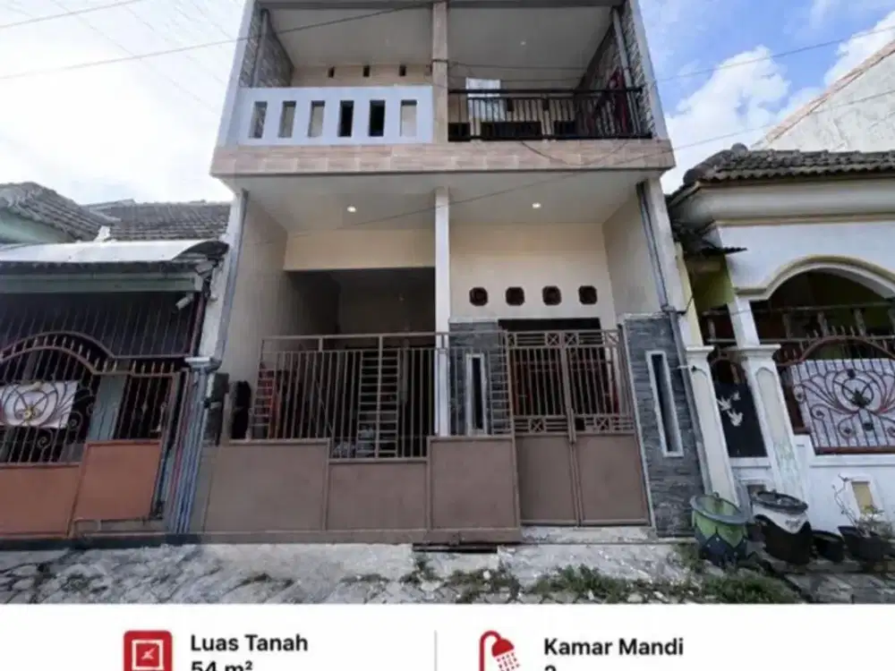 On Progress Renov‼️Rumah Ploso Timur 2 Lantai  dkt Kalijudan,bronggalan,lebak
