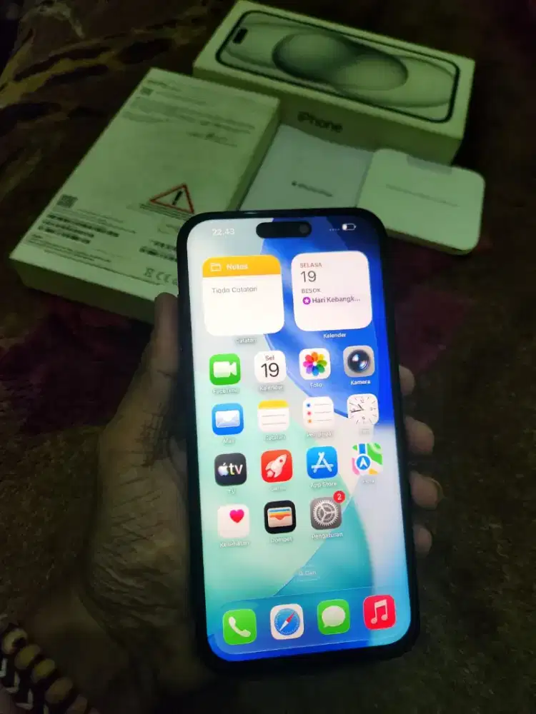 Iphone 15 plus 128gb resmi ibox (bjsa tt)