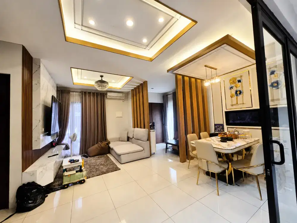 Rumah 2lt hoek luas 9x13 175m type 5KT Cluster Mulbbery Summarecon Bekasi