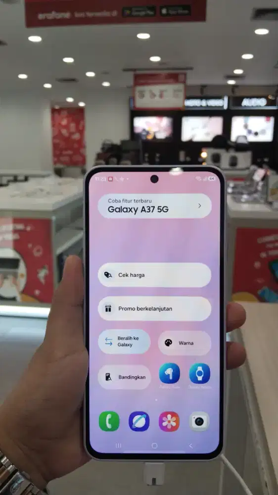 Samsung A37 5g kredit cicilan ringan bunga 2,25% dg home credit