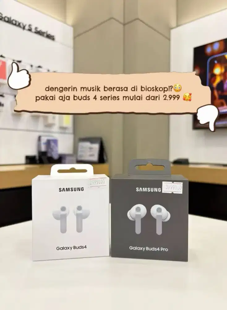 READY GALAXY BUDS 4 & BUDS 4PRO | DISKON HARGA 1.5JT PEMBELIAN DG HP