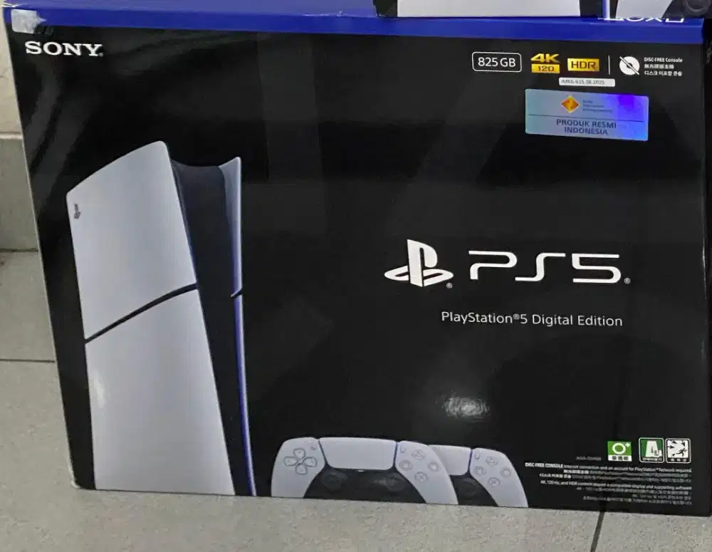 Ps5 Slim Digital version Bundling Dualsense BNIB Garansi Resmi