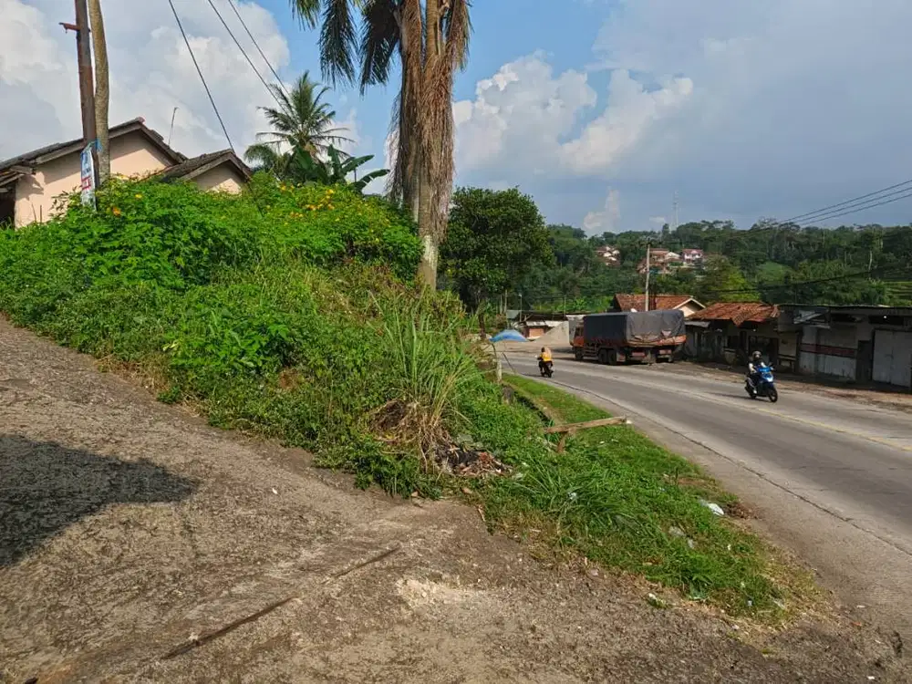 BISMILLAH... DIJUAL MURAH, TANAH PINGGIR JALAN RAYA JATINANGOR!!!