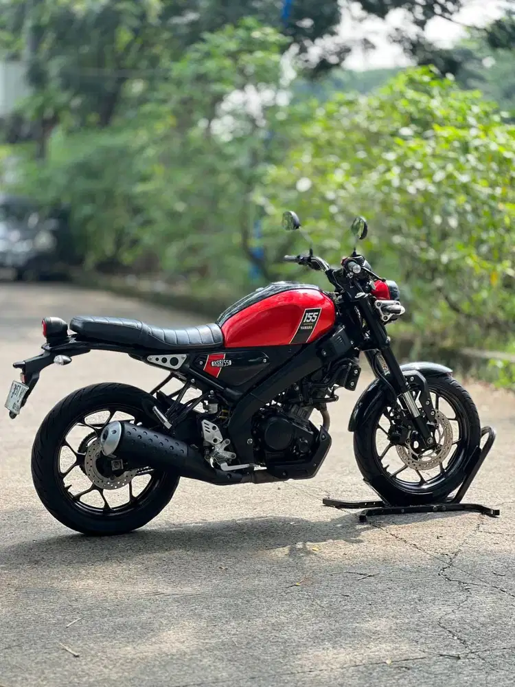 RASA BARU! YAMAHA XSR 155 2023 MERAH KM 8K PAJAK PANJANG LIKE NEW
