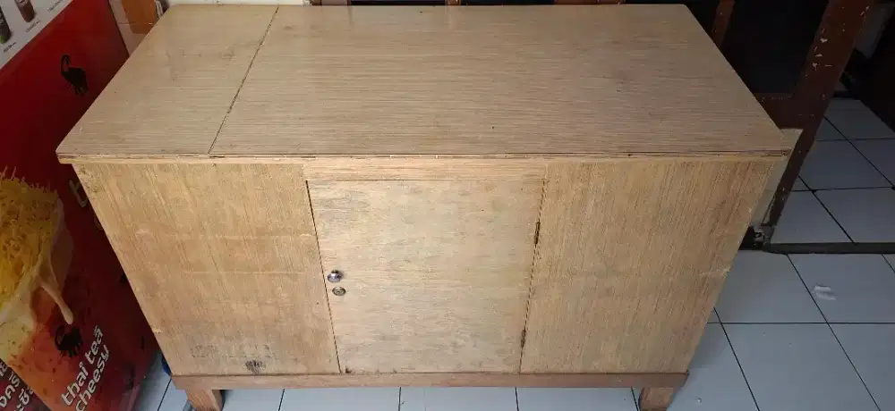 Meja laci untuk jualan uk pangjang 120cm lebar 60cm tinggi 80cm