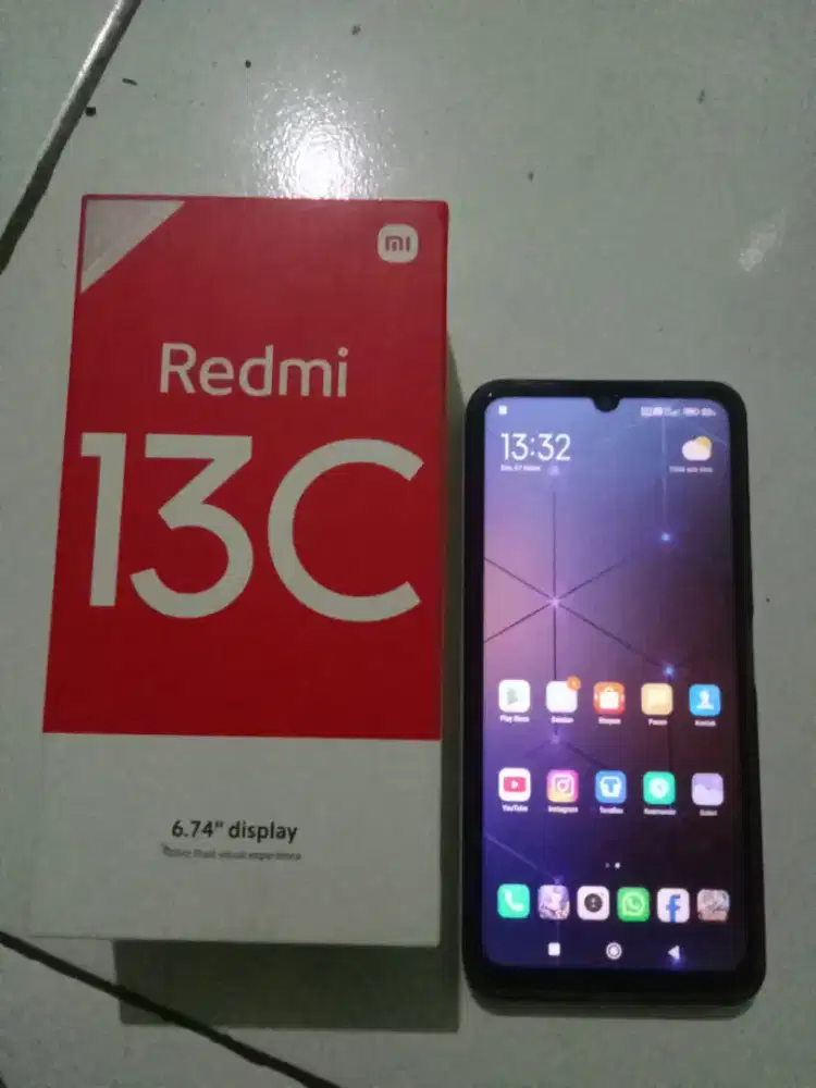 Redmi 13C Ram 6/128 NFC Fullset