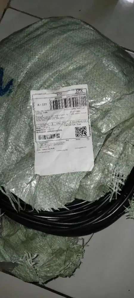 KABEL SR 2X10 PANJANG 100 meter