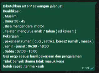 ART DAERAH SAWANGAN DEPOK JAWA BARAT