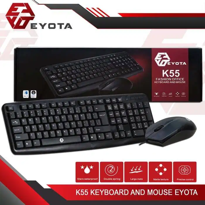 NEW-Keyboard + mouse EYOTA K55 COMBO