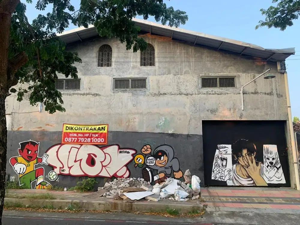 GUDANG/TOKO DISEWAKAN