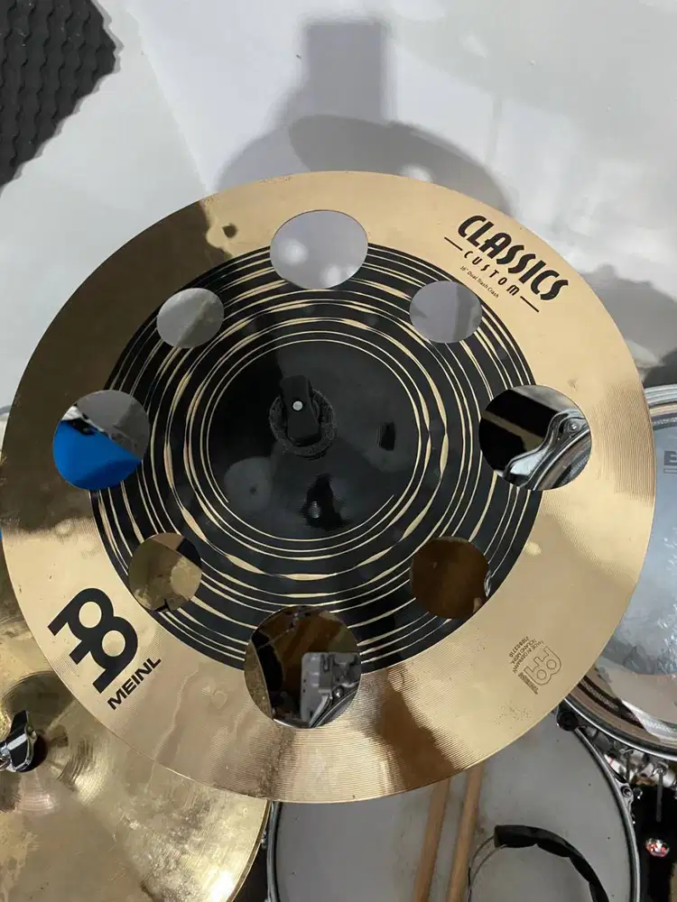 jual cymbals trash crash meinl 16 in