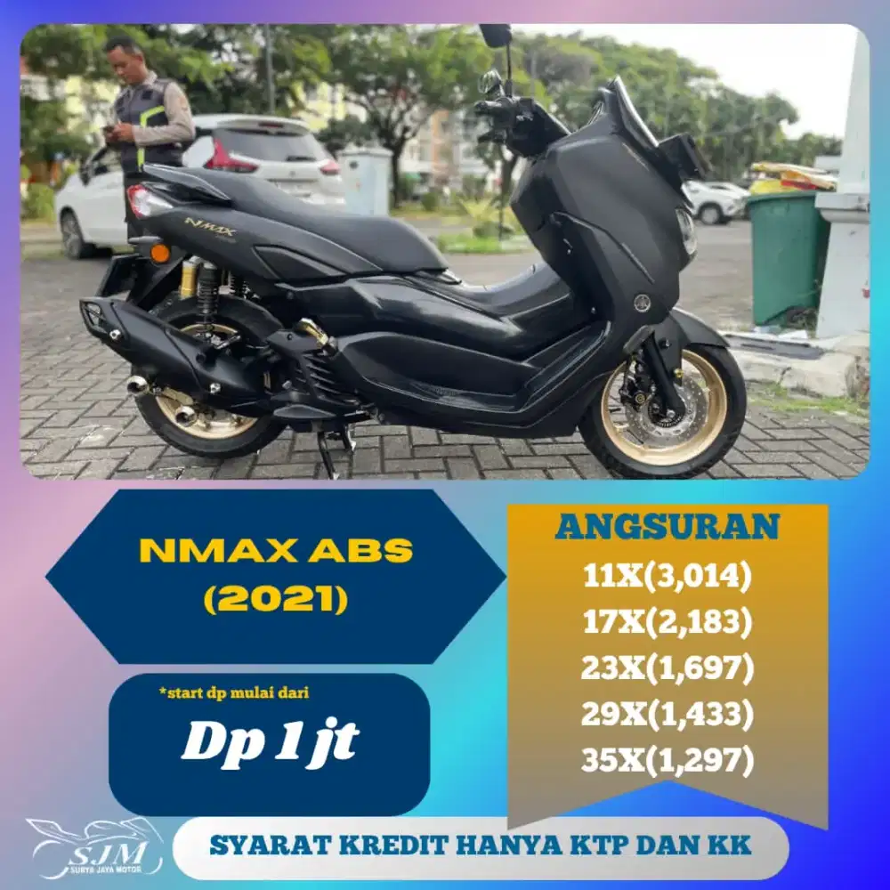 Nmax Con ABS 2021 Pajak Panjang