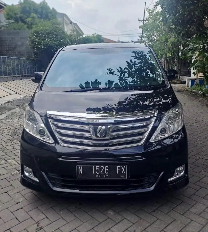 LOW KM 85rb CIAMIK - TOYOTA ALPHARD 2.4G ATPM 2014 MATIC PAJAK PANJANG