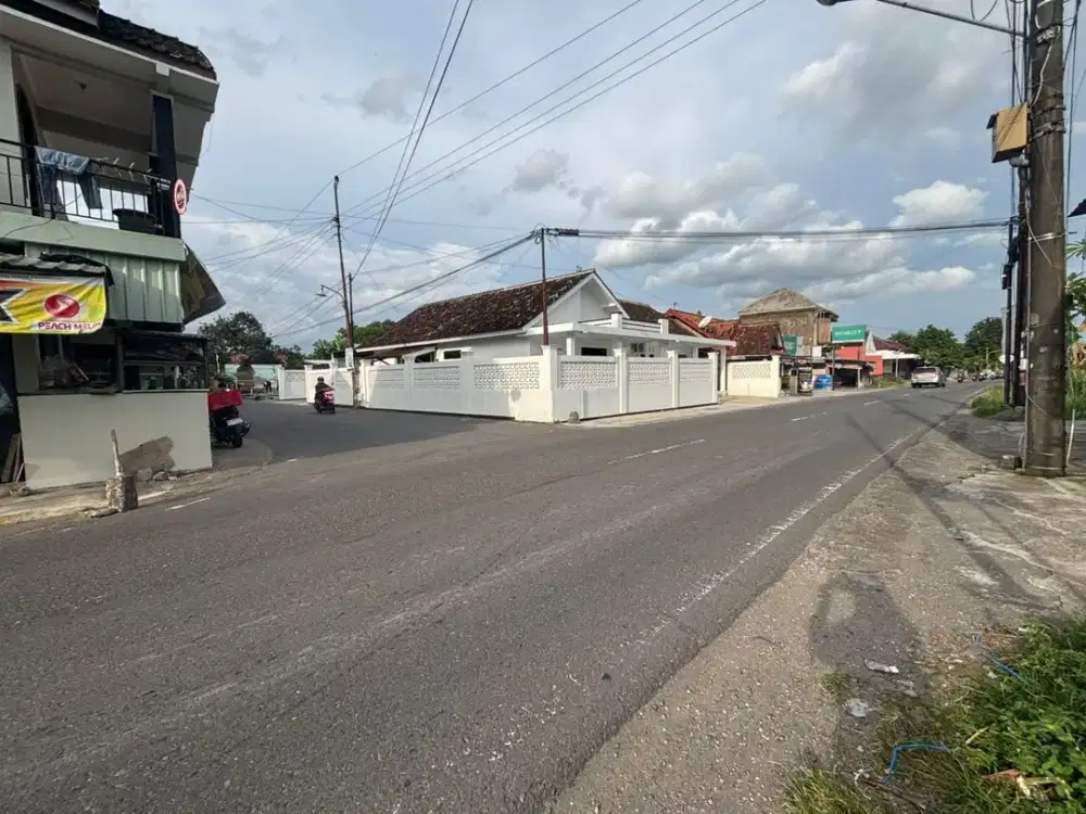 Tanah Jl Selomartani Kalasan Strategis Exit Tol Purwomartani