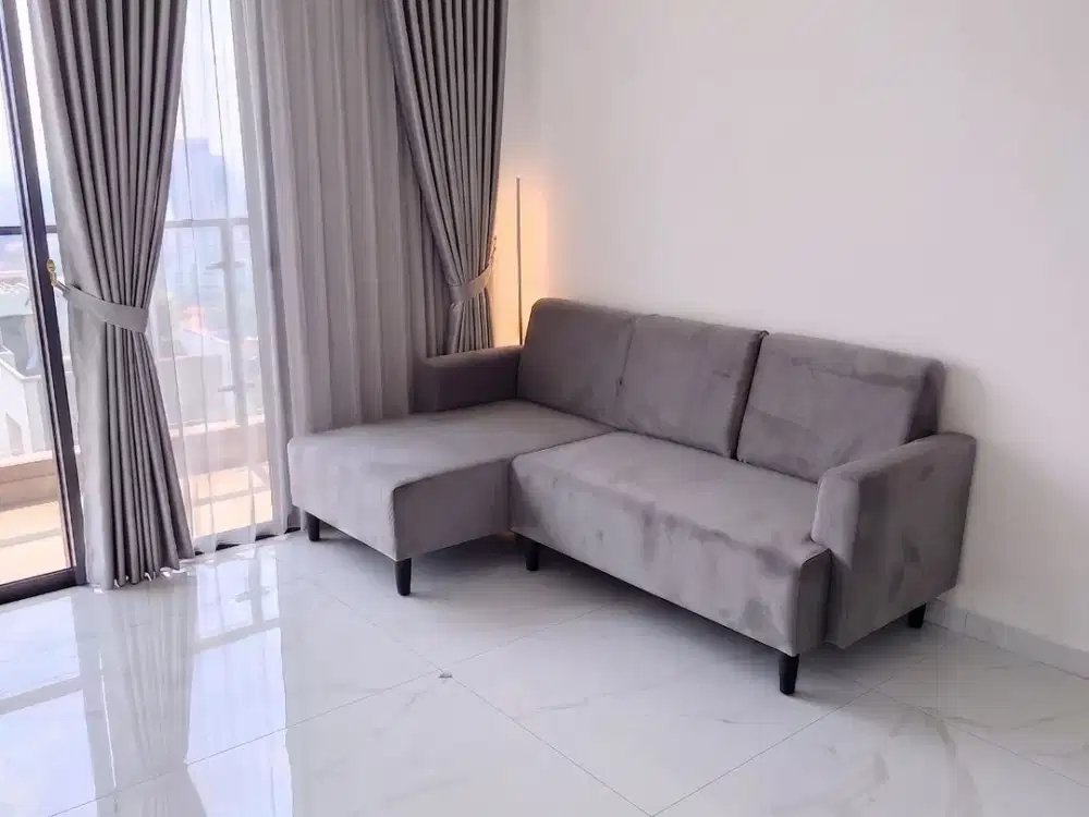 DISEWAKAN APARTEMEN SKYHOUSE ALAM SUTRA FURNISHED HADAP UTARA SIAP HUNI