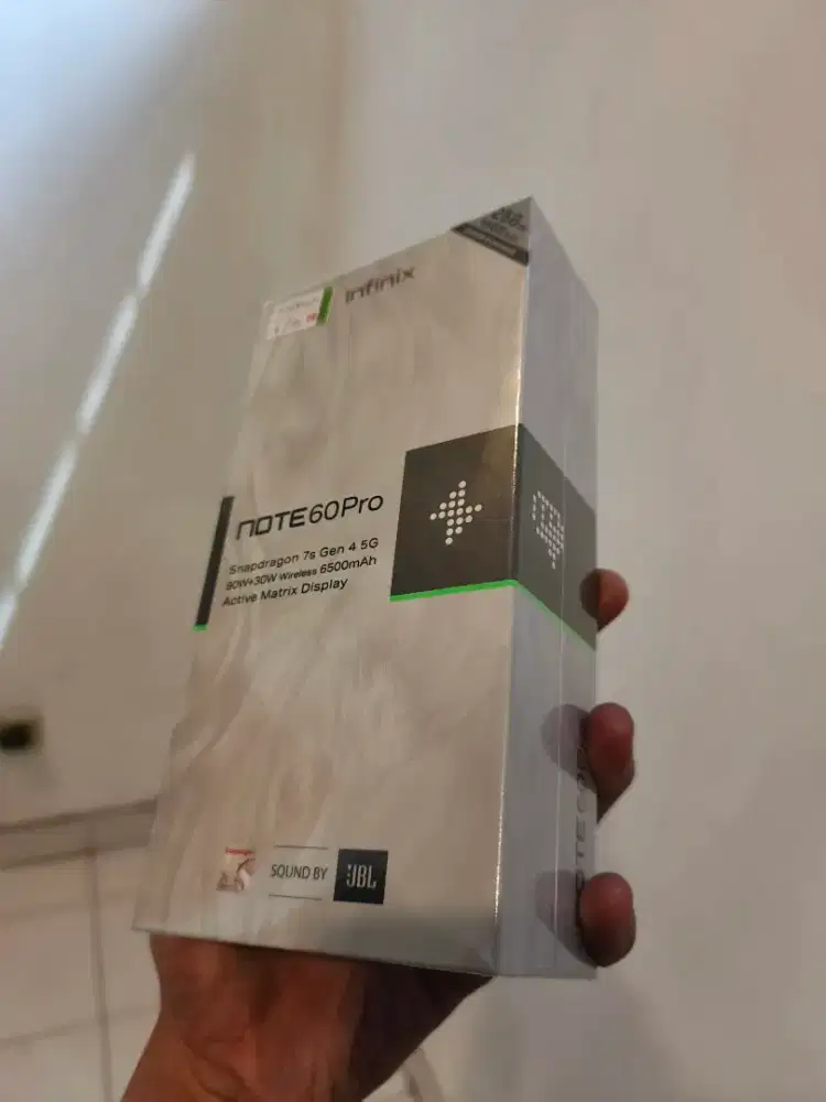 INFINIX NOTE 60 PRO 12+12/256 NEW GARANSI RESMI