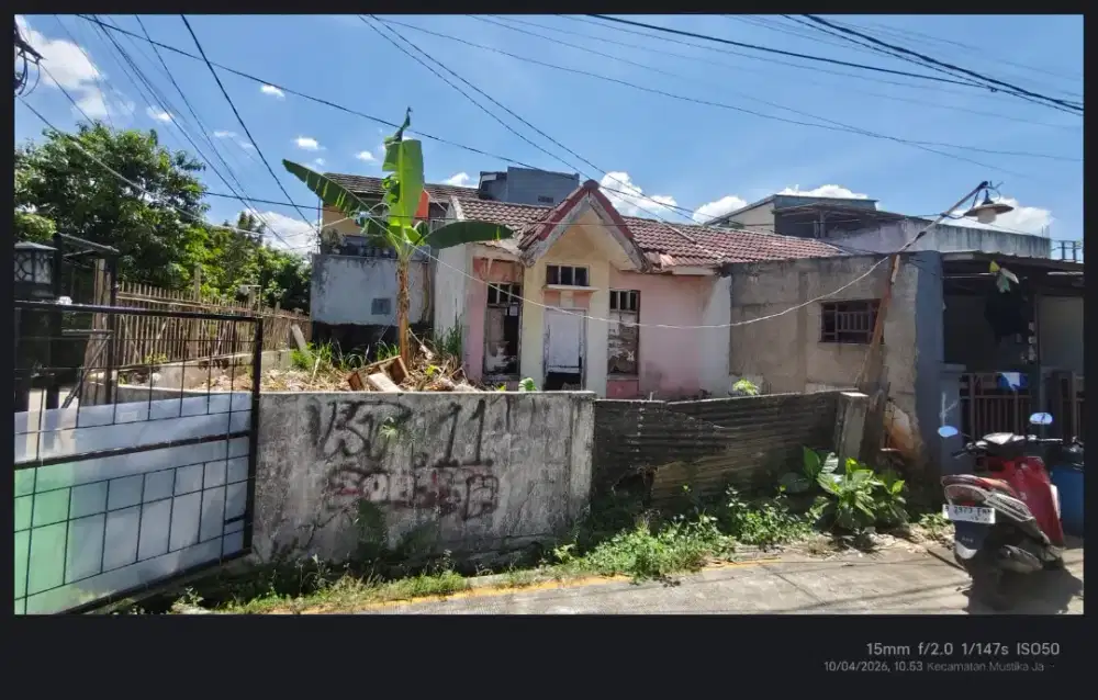 Dijual murah rumah hook dekat Grand Wisata Bekasi Timur