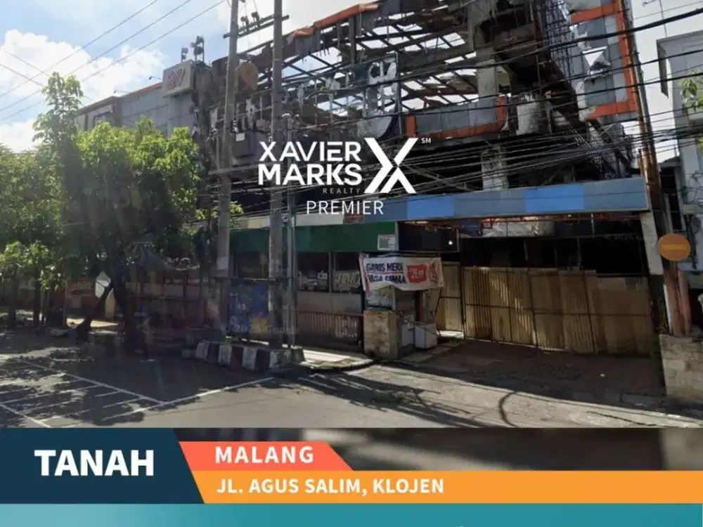 Tanah Ex Malang Plaza Di Jl. Agus Salim, Klojen Malang