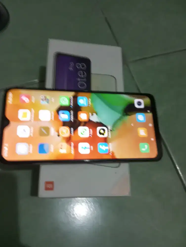 Xiomi Note 8 pro ram 6/128 NFC on fullset