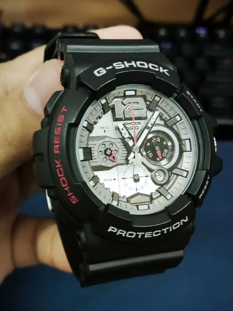 [2ND] Casio G-Shock GAC-110 GAC110 FULL BLACK - FULL ANALOG