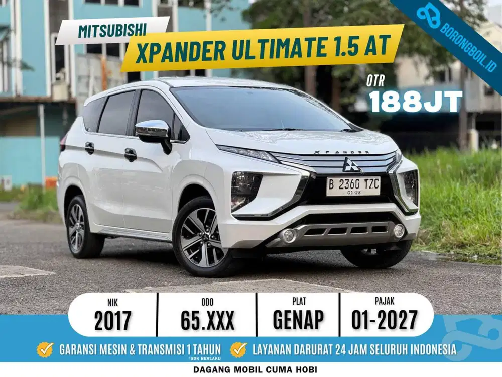 TERMURAHH Xpander Ultimate 1.5 At 2017 Putih